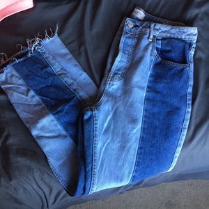 Pacsun Two Toned Jeans
